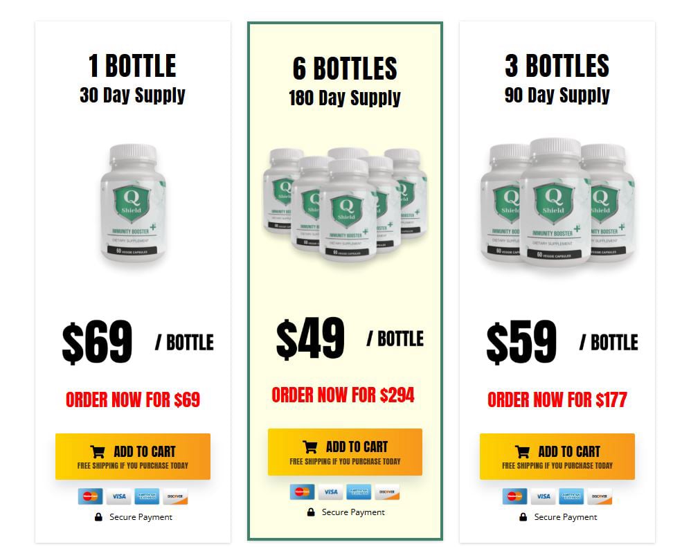 order Q Shield Immune Booster+